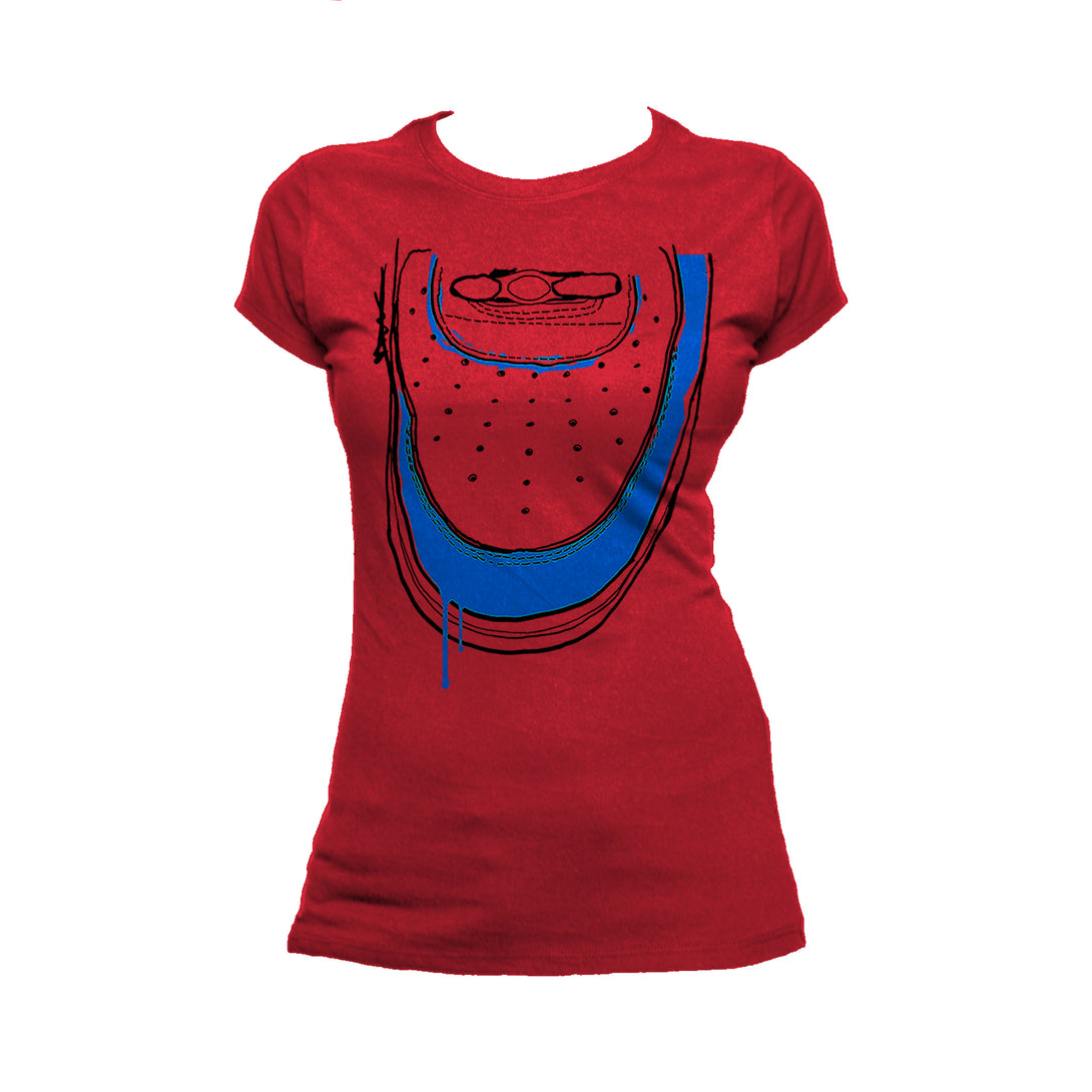 US Brand X Old's Kool Sneak Red - Urban Species Official Women's Short Sleeved Tshirt