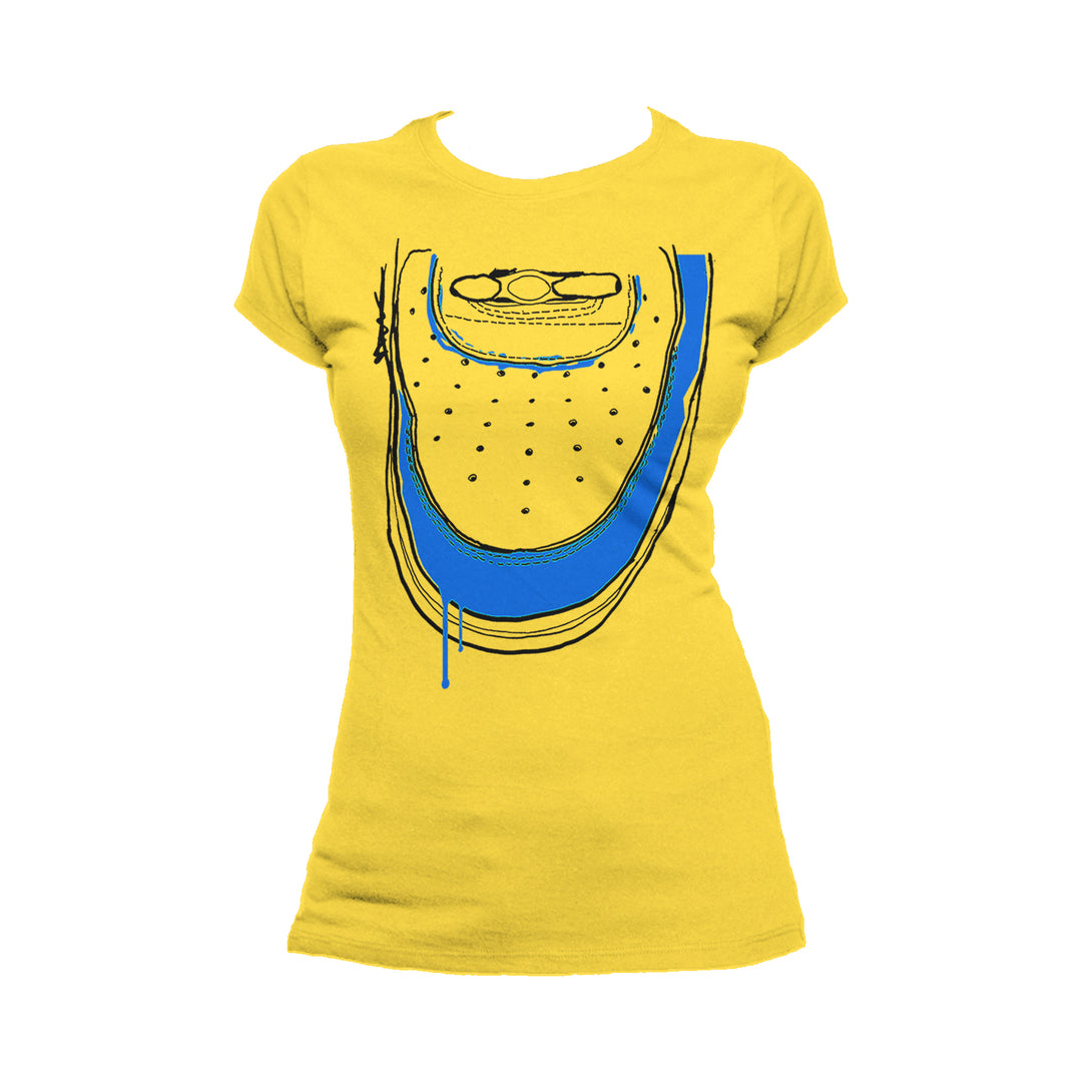 US Brand X Old's Kool Sneak Yellow - Urban Species Official Women's Short Sleeved Tshirt 