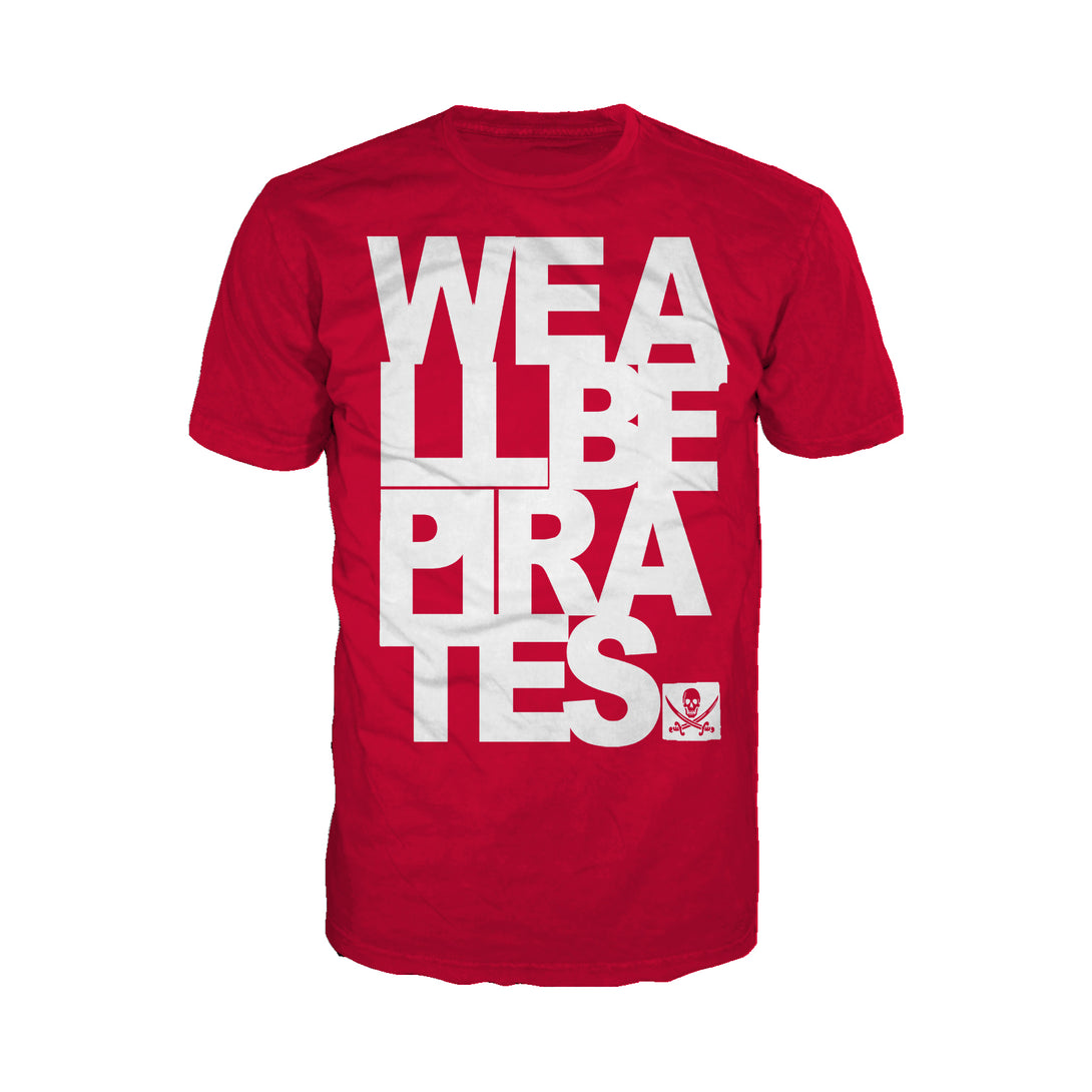 US Brand X Sci Funk We be Pirates Red - Urban Species Official Men's Short Sleeved Tshirt