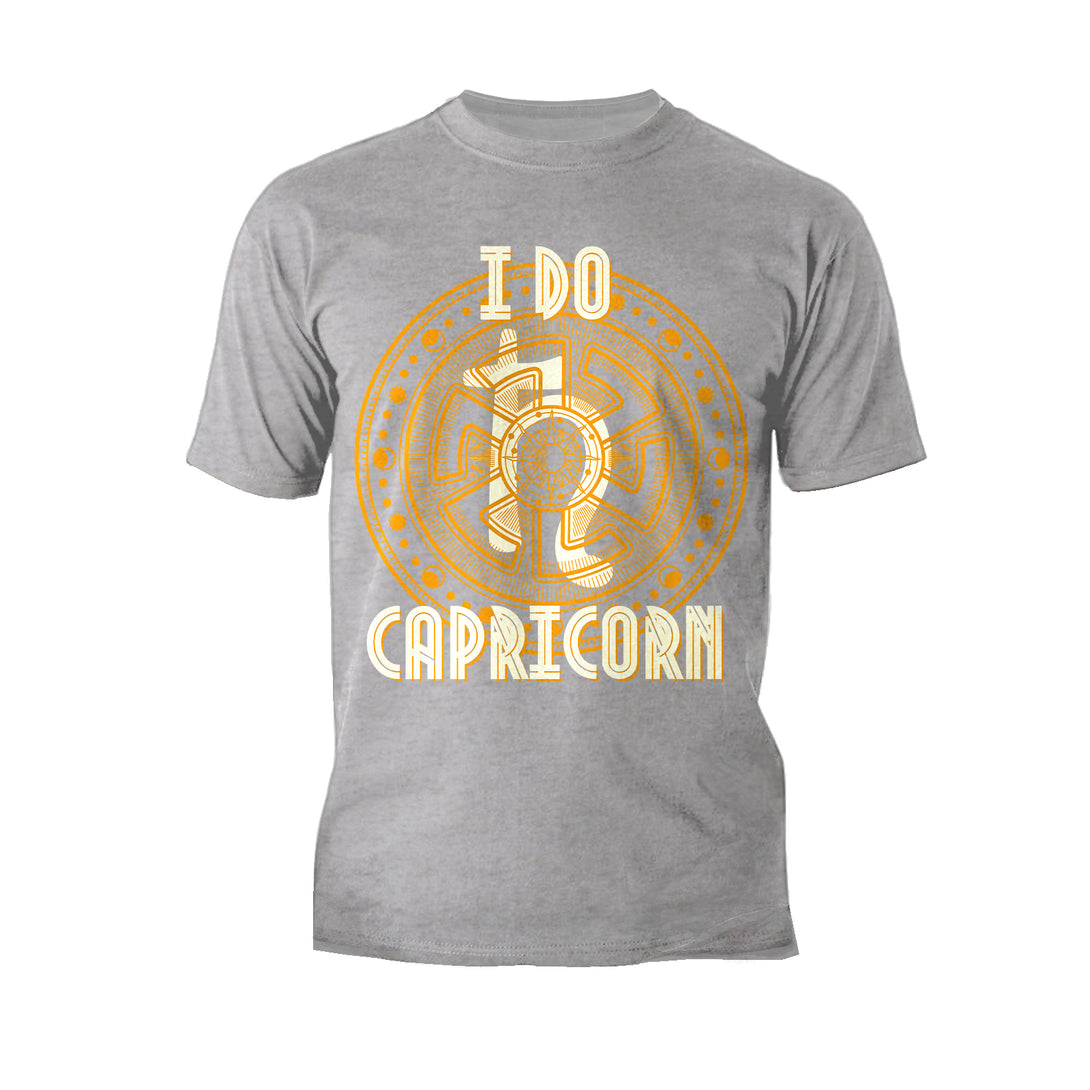 Urban Attitude Supreme Star Sign Capricorn Men's T-shirt (Heather Grey)