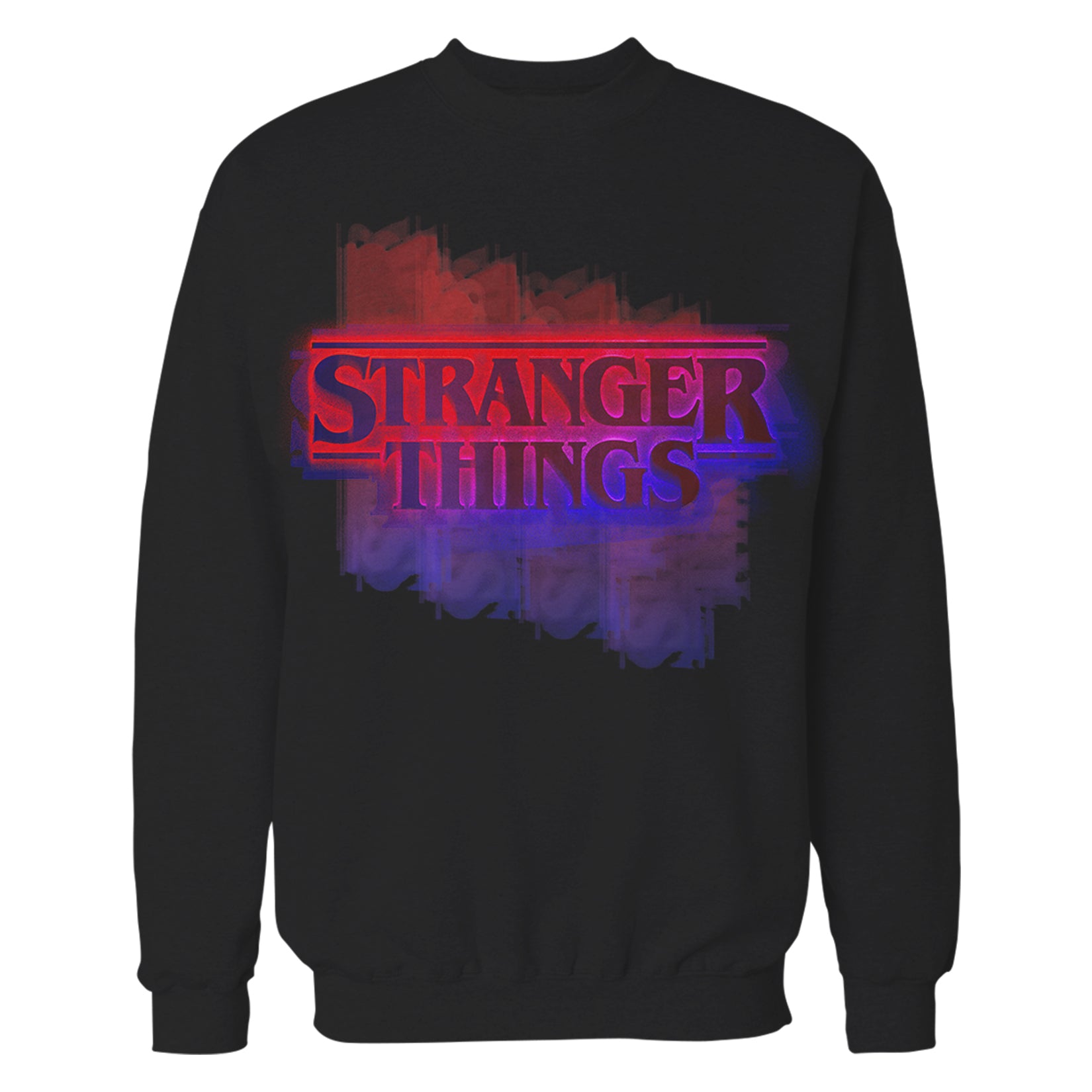 Stranger Things Logo Graffiti Stencil Sweatshirt – Urban Species