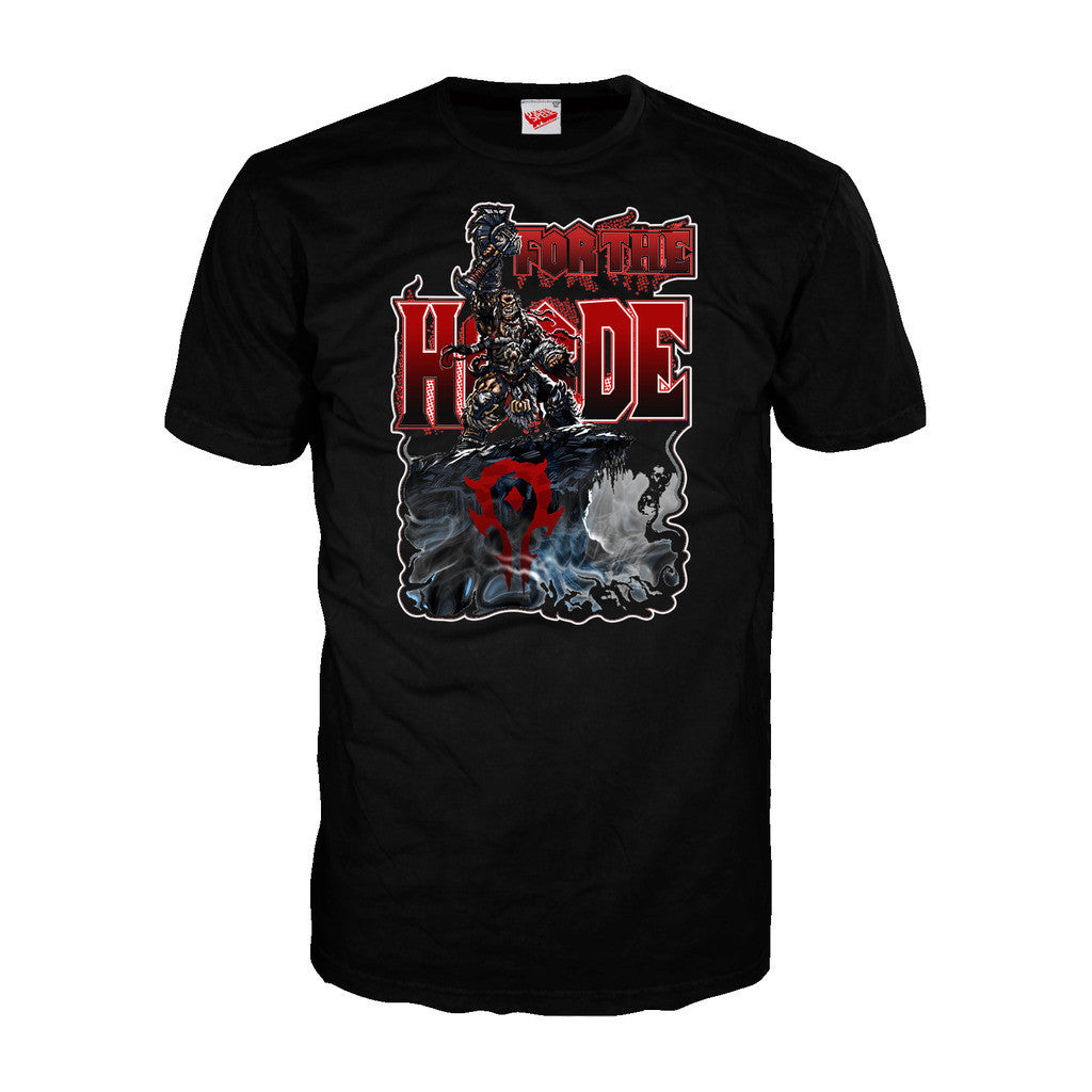 Warcraft Horde Official Men's T-shirt (Black) - Urban Species Mens Short Sleeved T-Shirt