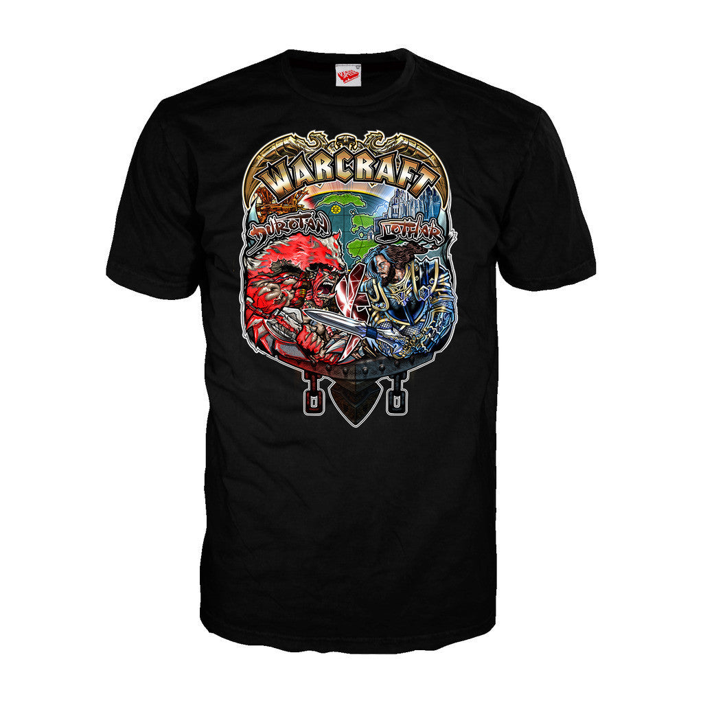Warcraft Vs Official Men's T-shirt (Black) - Urban Species Mens Short Sleeved T-Shirt