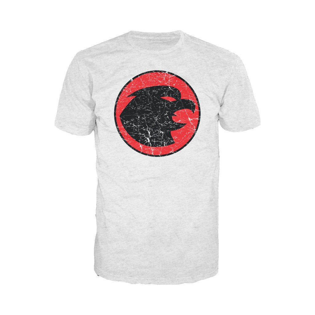 DC Comics Hawkman Distressed Logo Official Men's T-shirt Sports Grey - Urban Species