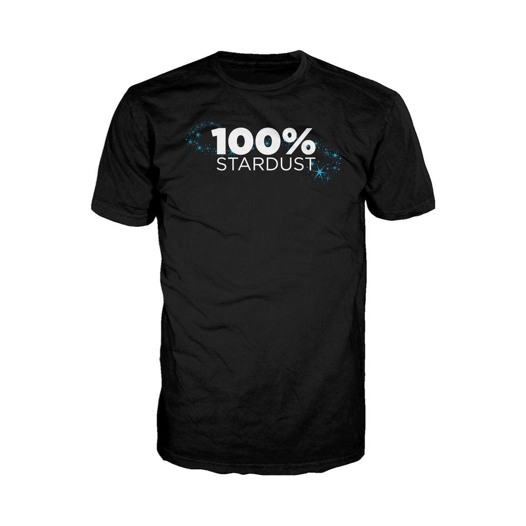 I Love Science 100% Stardust Official Men's T-shirt (Black) - Urban Species Mens Short Sleeved T-Shirt