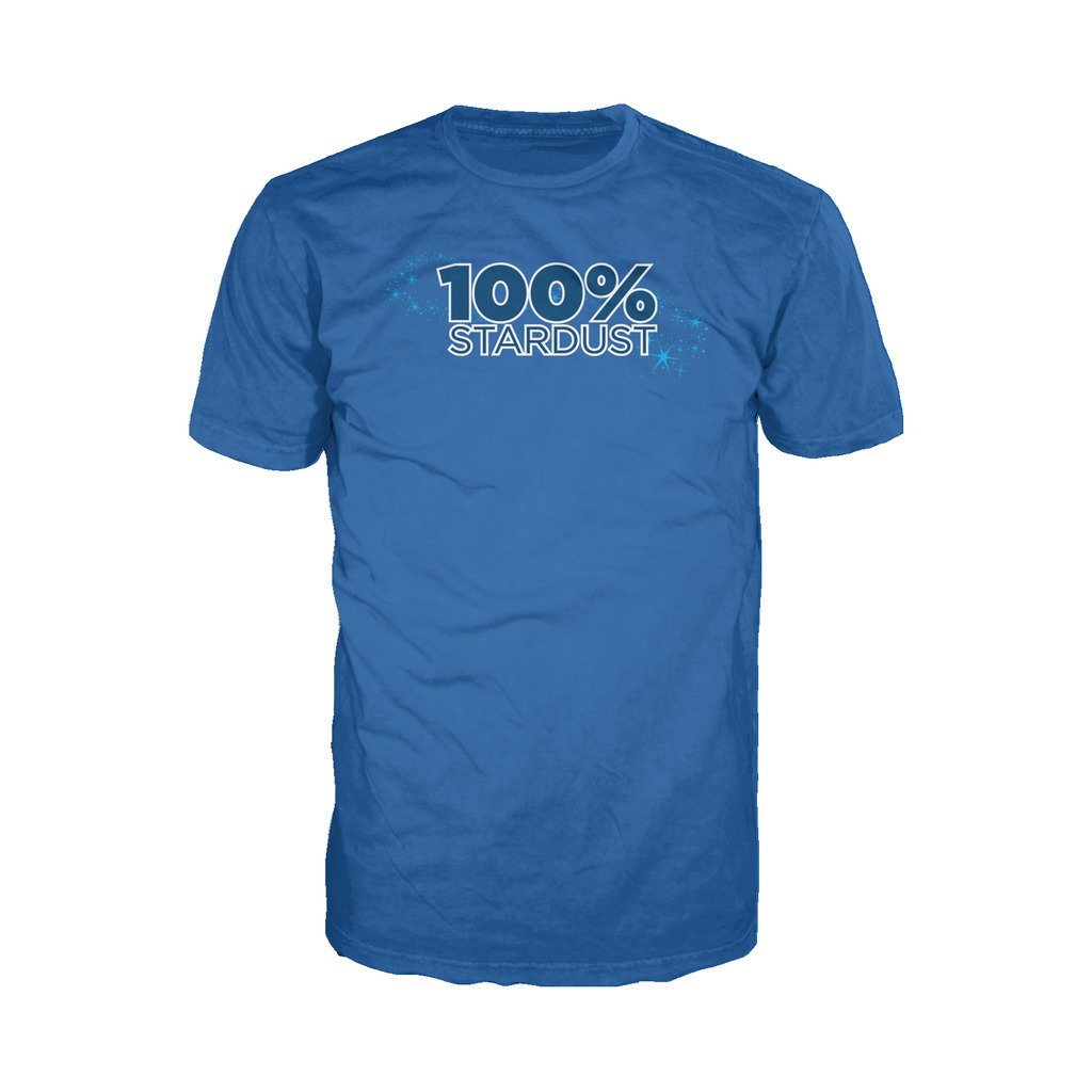 I Love Science 100% Stardust Official Men's T-shirt (Royal Blue) - Urban Species Mens Short Sleeved T-Shirt