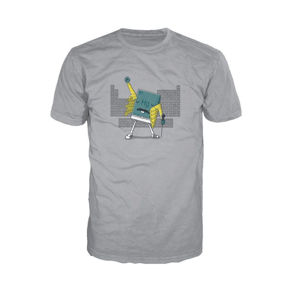 I Love Science Freddie Mercury Official Men's T-shirt (Heather Grey) - Urban Species Mens Short Sleeved T-Shirt