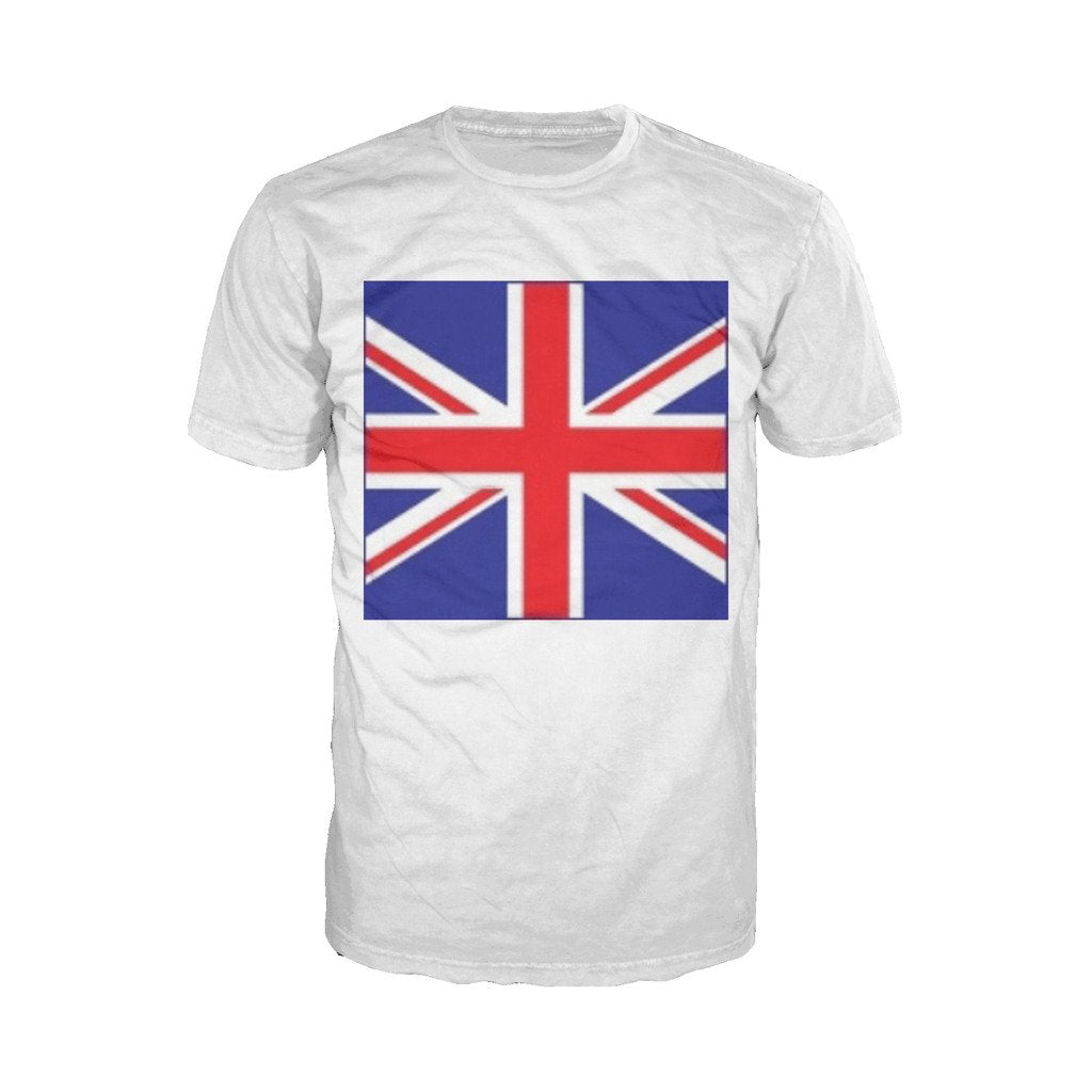 London Union Jack Men's T-shirt (White) - Urban Species Mens Short Sleeved T-Shirt