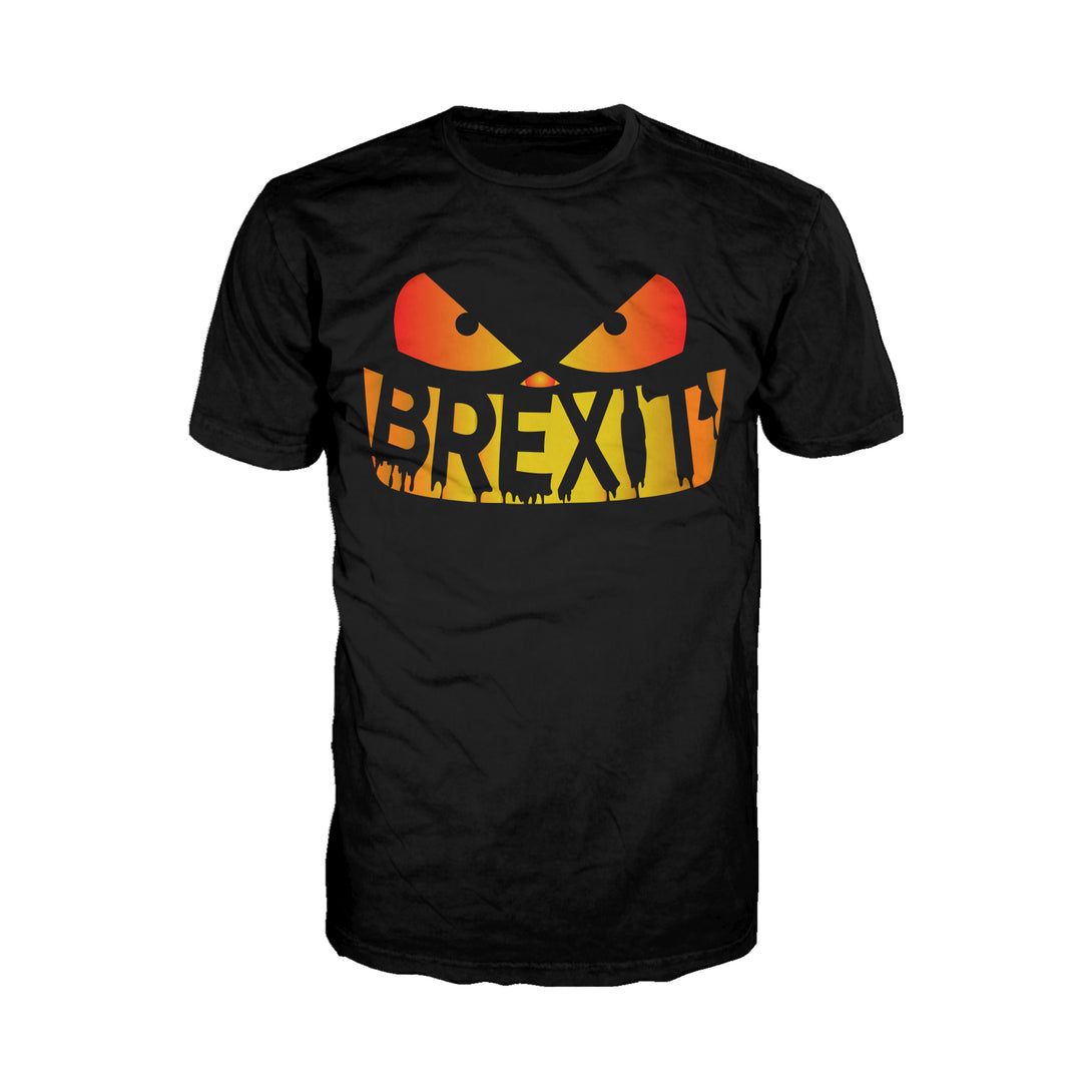 Urban Species Halloween Hipster Brexit Official Men's T-shirt (Black) - Urban Species Mens Short Sleeved T-Shirt