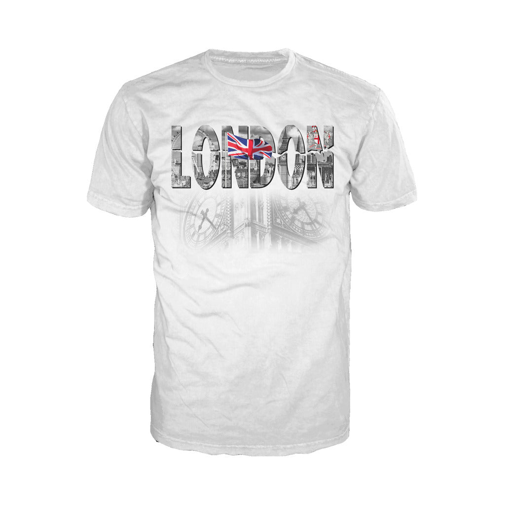 London Faded Men's T-shirt (White) - Urban Species 