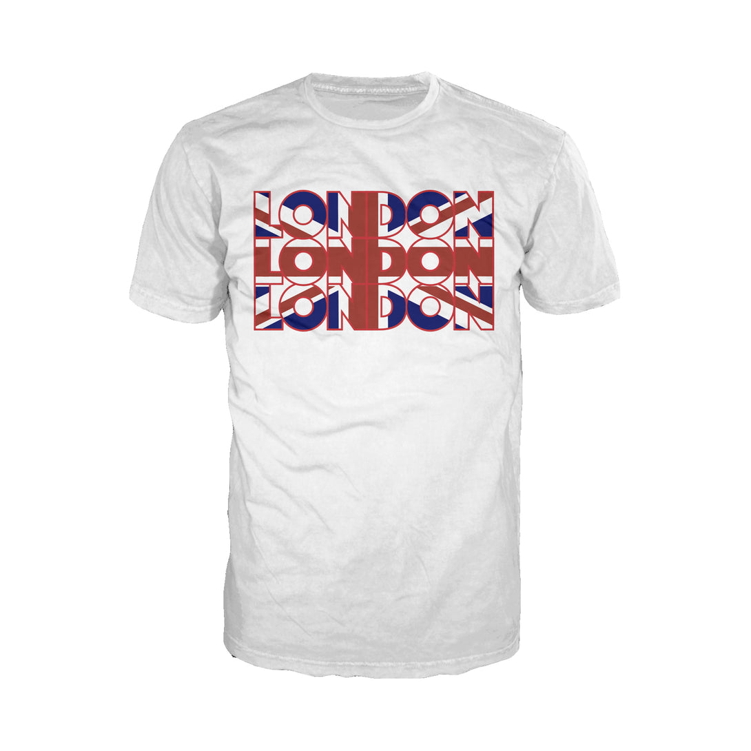 Urban Attitude London Calling Triple London Men's T-Shirt (White)