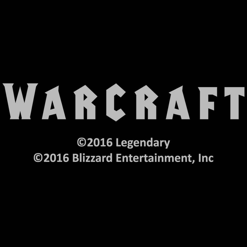 Warcraft Alliance Logo Saturated Official Men's T-shirt (Black) - Urban Species Mens Short Sleeved T-Shirt
