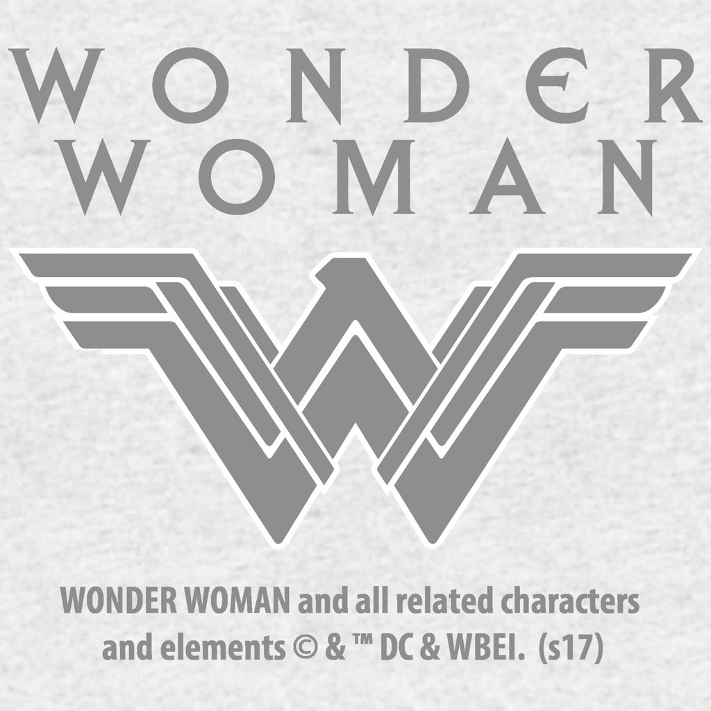 DC Wonder Woman Diamond Grace Official Women's T-shirt (Heather Grey) - Urban Species Ladies Short Sleeved T-Shirt