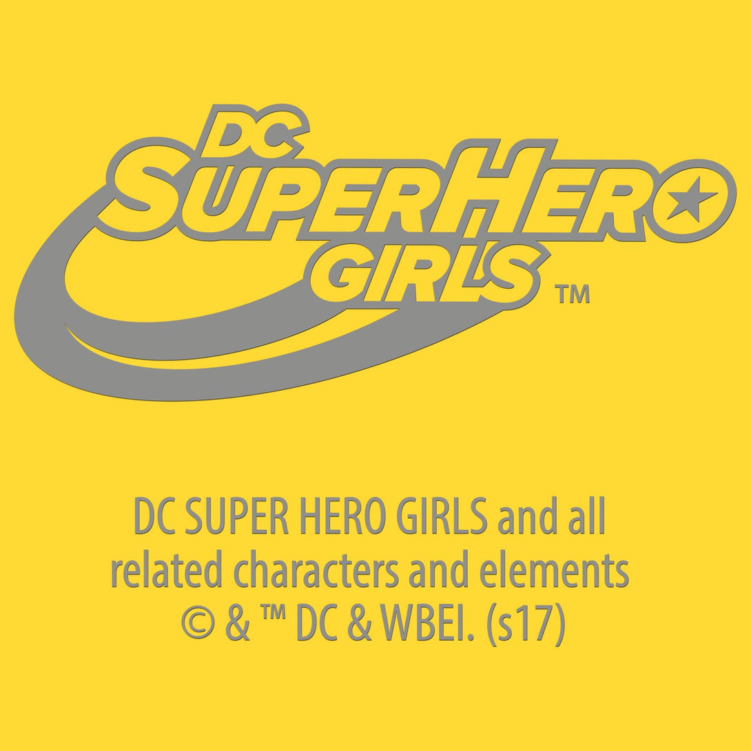 Super Hero Girls Batgirl Wonder Woman Supergirl Rule The World Official Kid's T-Shirt (Yellow) - Urban Species Kids Short Sleeved T-Shirt