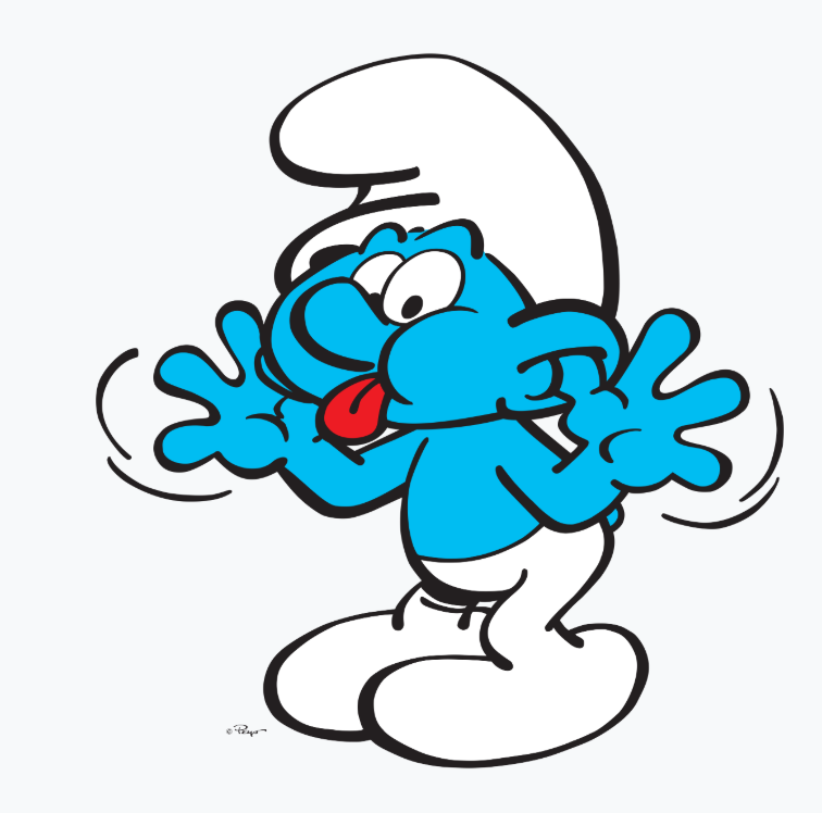 Jokey smurf discount
